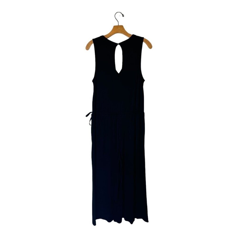 Sweaty Betty Jumpsuit Women Small Black‎ Cropped Wide Leg Cruise Athleisure Yoga - Picture 3 of 12